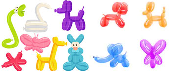 figuritas-con-globos-balloon-twisting--los-payasos-payaso-trompetin-los-angeles-collage-for-website